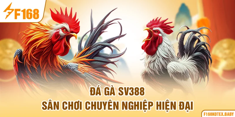 Đá gà SV388 sân chơi chuyên nghiệp hiện đại